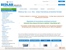 Tablet Screenshot of ecolab-sklep.pl